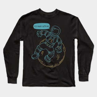 Universe „Fly away with me“ Long Sleeve T-Shirt